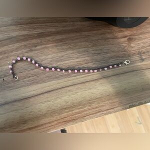 Pink Beaded Bracelet